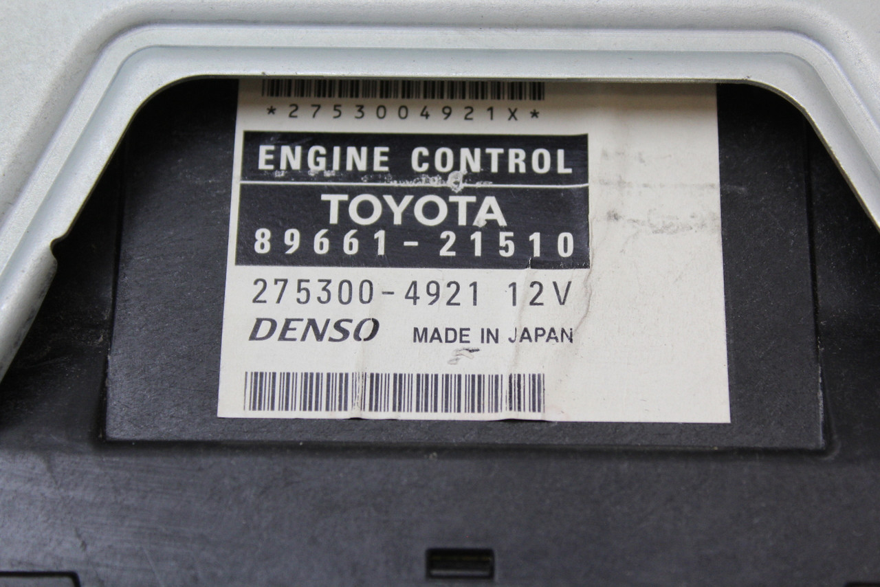 09-10 Scion TC 89661-21510 Computer Brain Engine Control ECU ECM EBX Module 09-10 Scion TC 89661-21510 Computer Brain Engine Control ECU ECM EBX Module