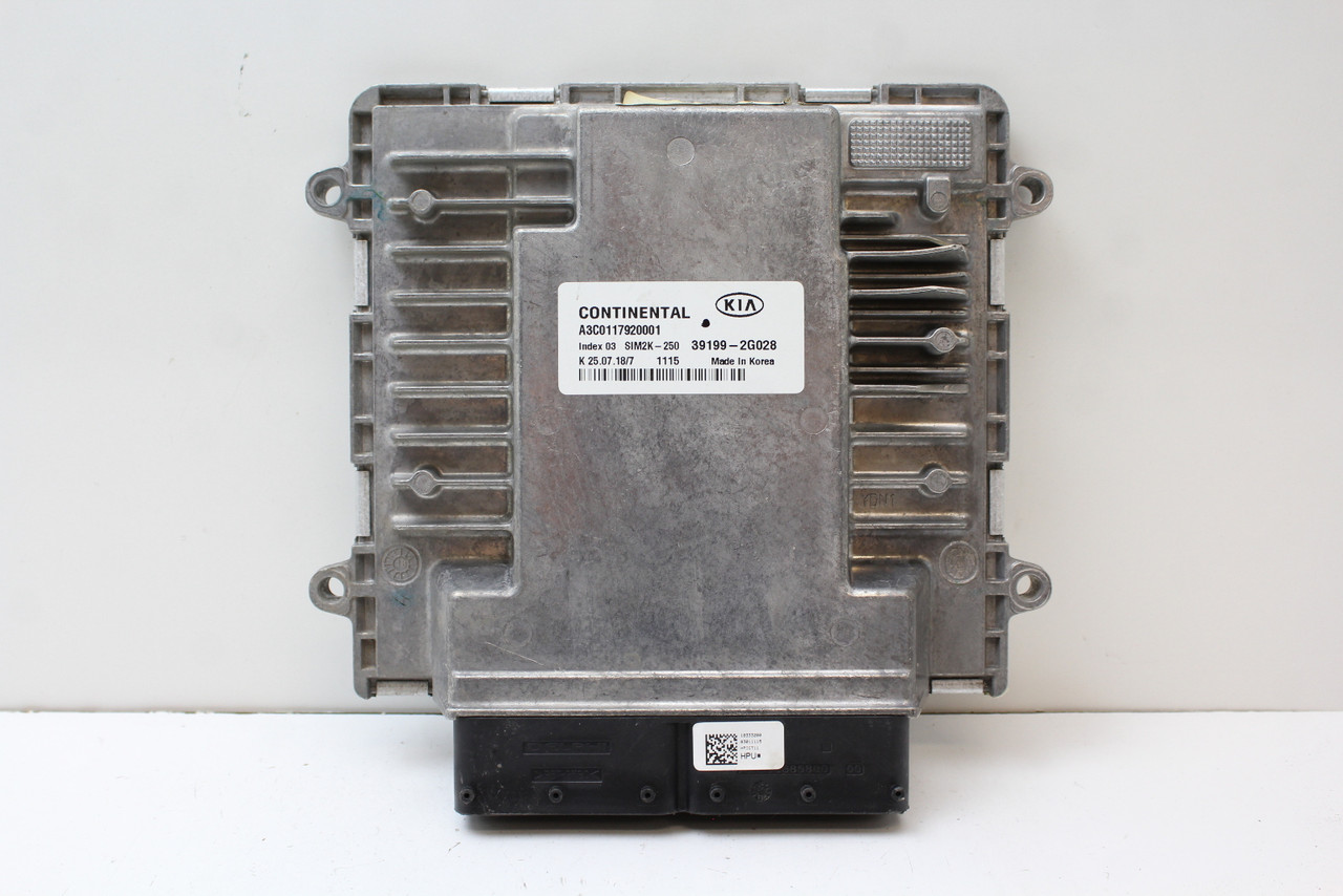 19 2019 Kia Optima 39199-2G028 Computer Brain Engine Control ECU ECM EBX Module