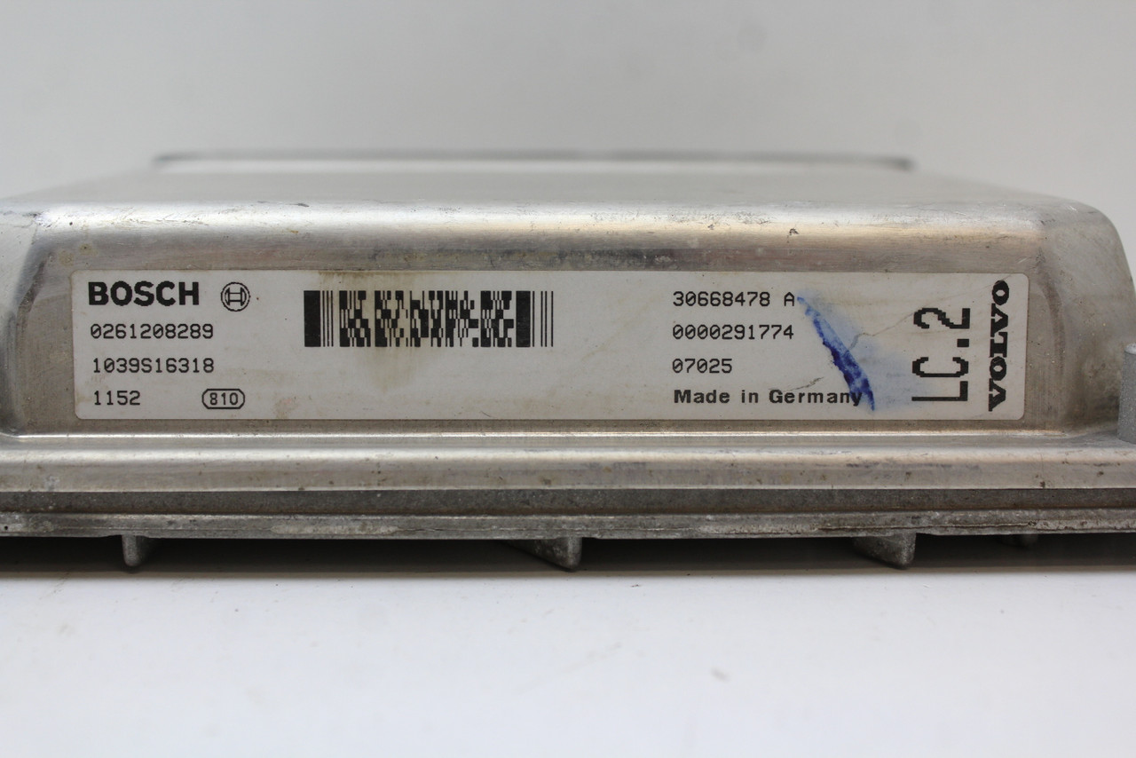 05-07 Volvo XC90 30668478 A Computer Brain Engine Control ECU ECM EBX Module