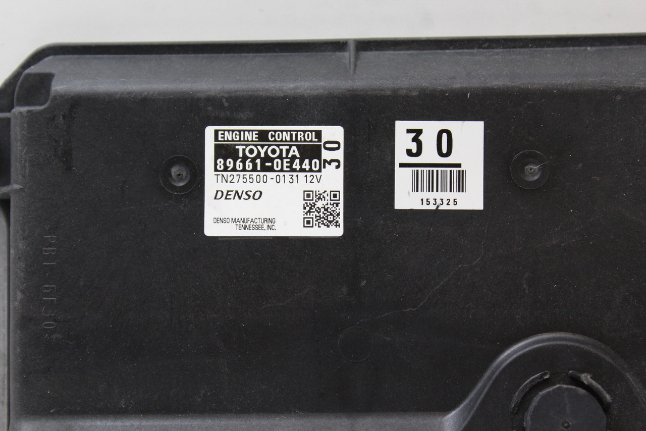 12 2012 Lexus RX350 89661-0E440 Computer Brain Engine Control ECU ECM EBX Module 12 2012 Lexus RX350 89661-0E440 Computer Brain Engine Control ECU ECM EBX Module