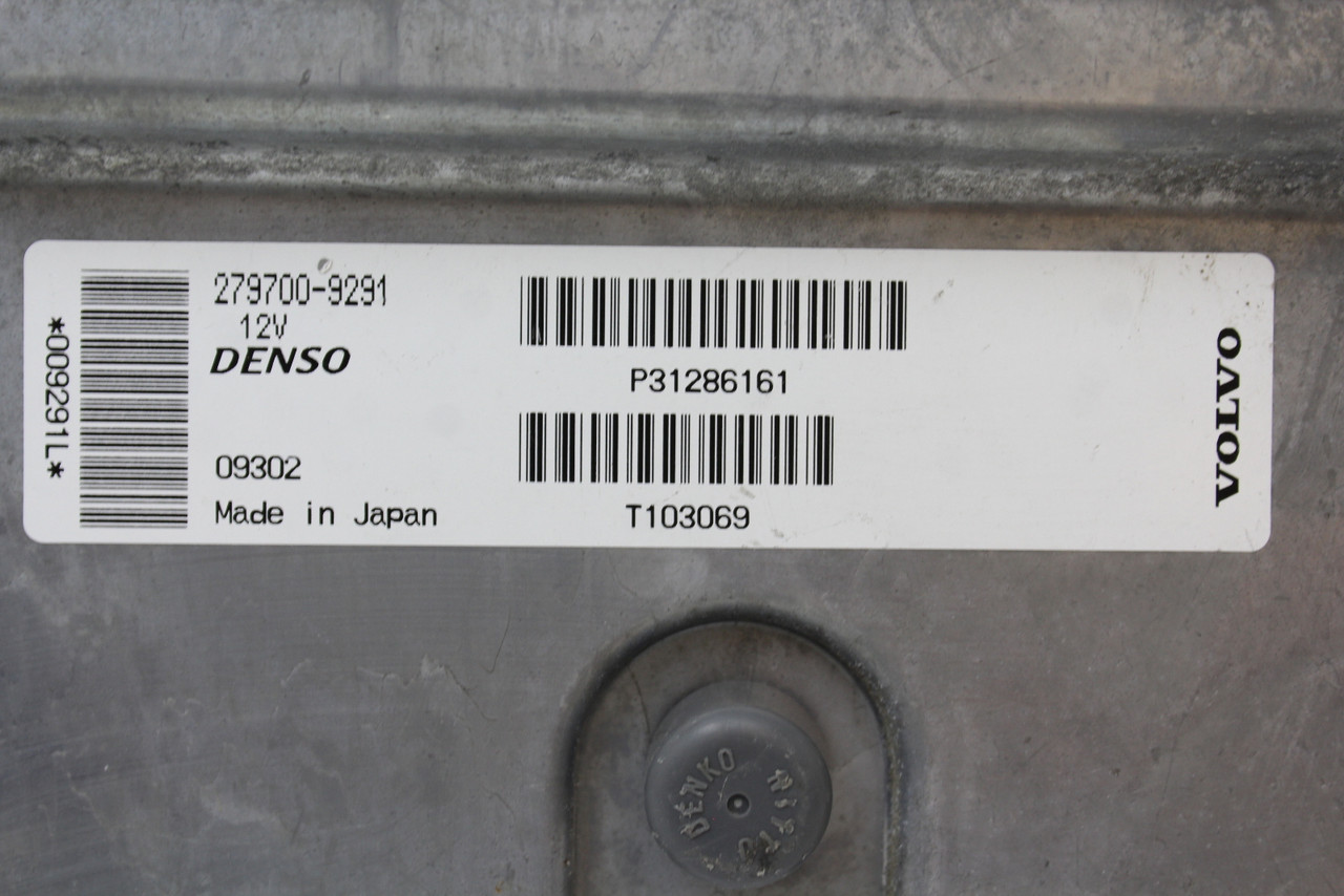 07-10 Volvo 50 Series 31286161 Computer Brain Engine Control ECU ECM EBX Module