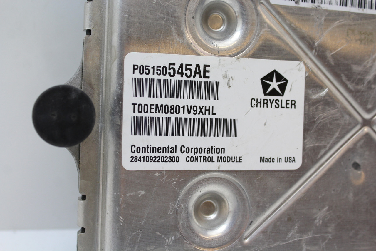 2011 11 Chrysler 300 05150545AE Computer Brain Engine Control ECU ECM EBX Module