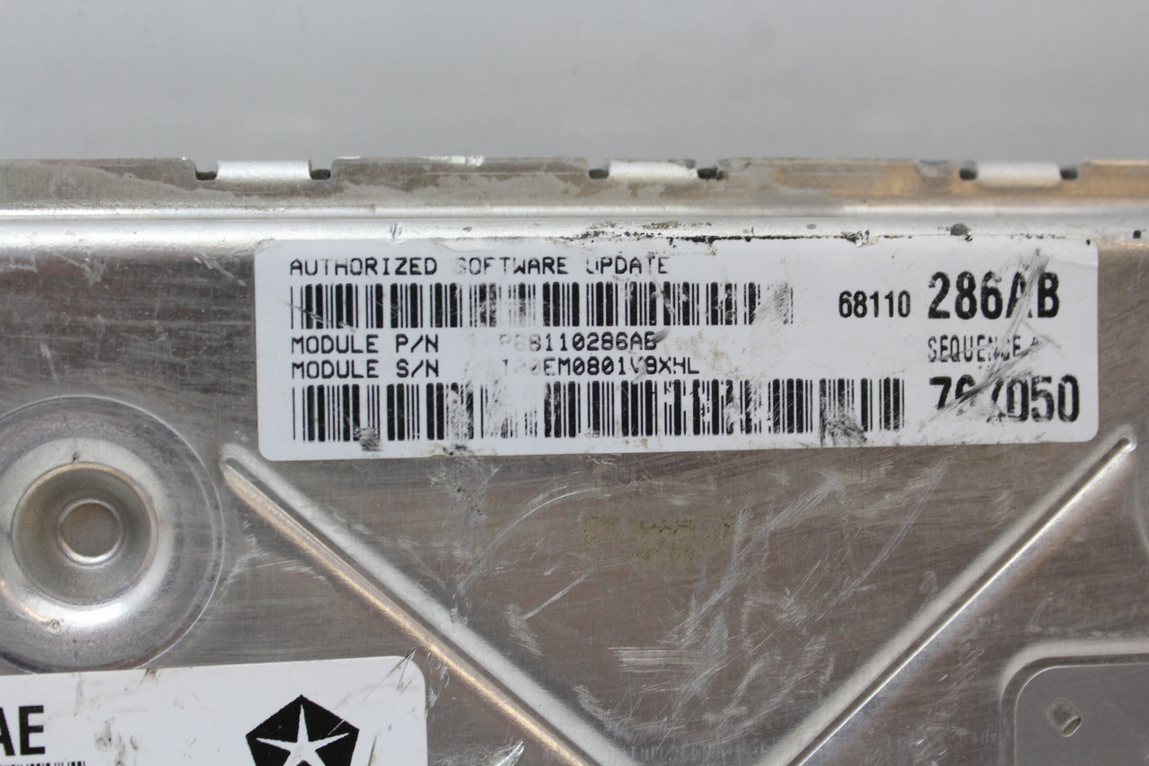 2011 11 Chrysler 300 05150545AE Computer Brain Engine Control ECU ECM EBX Module