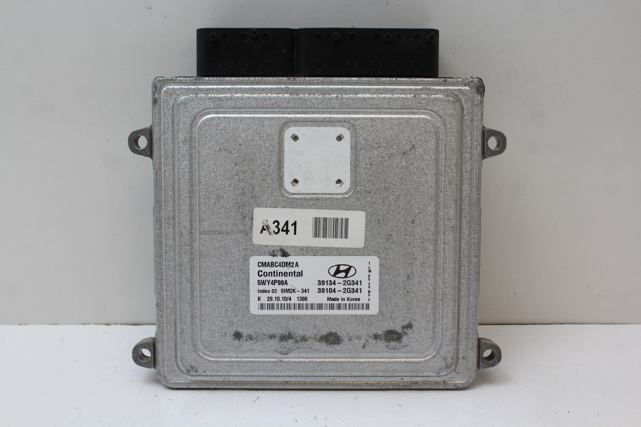 10-12 Hyundai Santa Fe 39104-2G341 Computer Brain Engine Control ECU ECM Module
