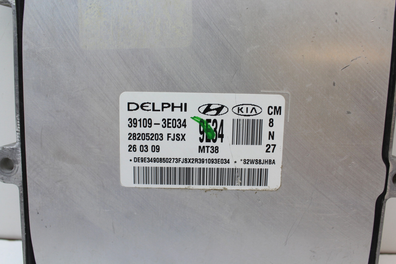 07-09 Santa Fe 39109-3E034 Computer Brain Engine Control ECU ECM