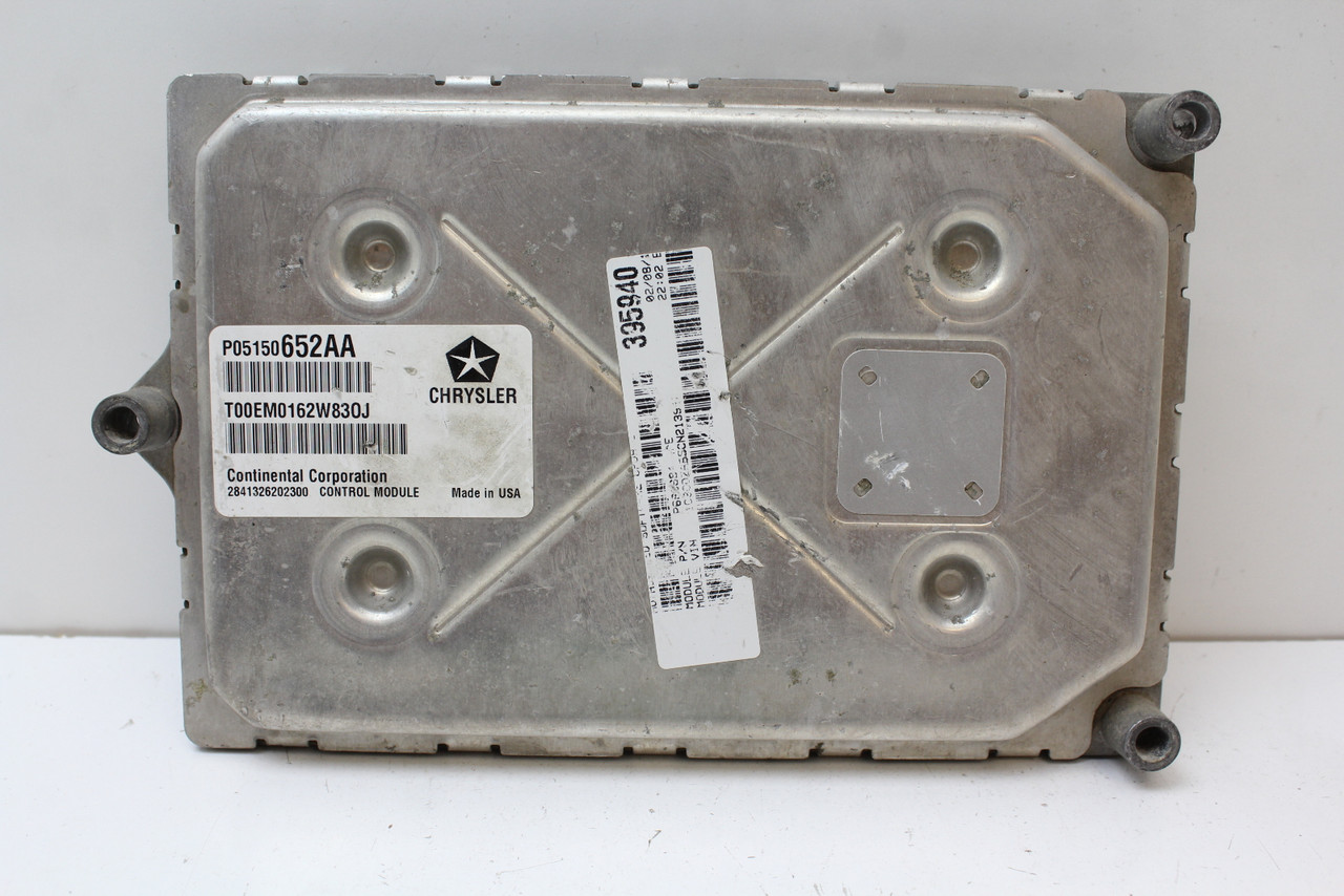 12 2012 Avenger P68068444AE Computer Brain Engine Control ECU ECM EBX Module