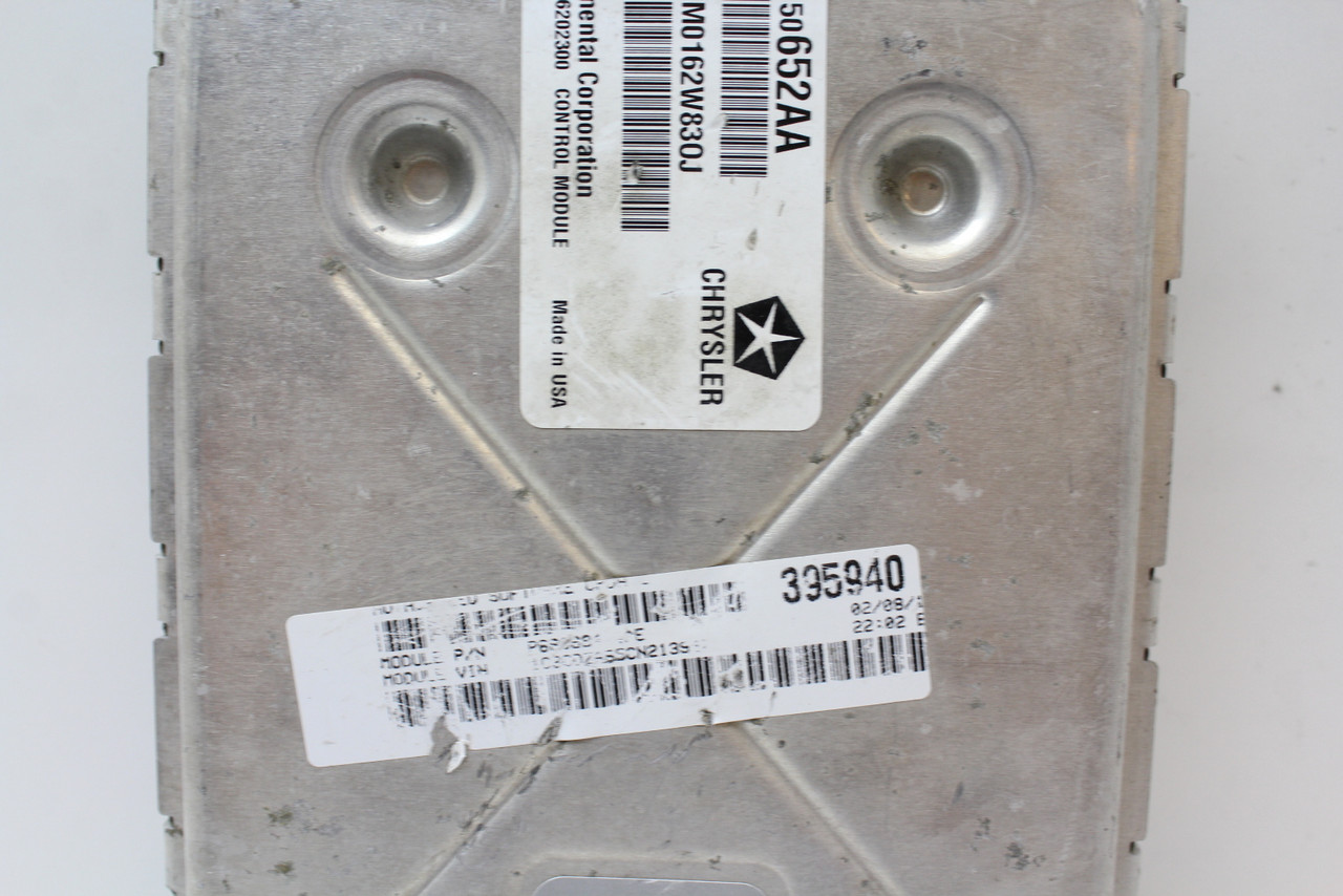 12 2012 Avenger P68068444AE Computer Brain Engine Control ECU ECM EBX Module