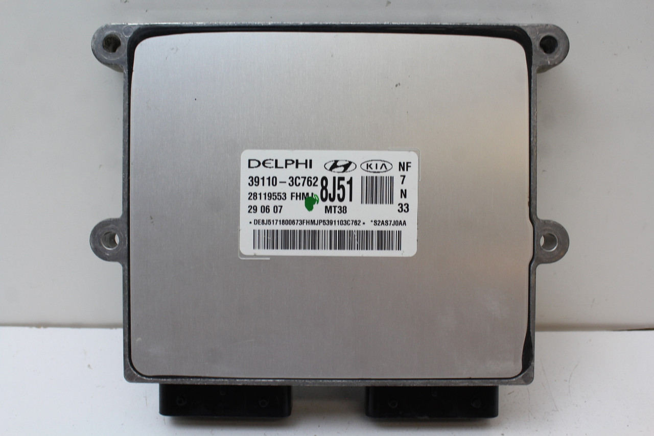 06-08 Sonata 39110-3C762 Computer Brain Engine Control ECU ECM EBX Module