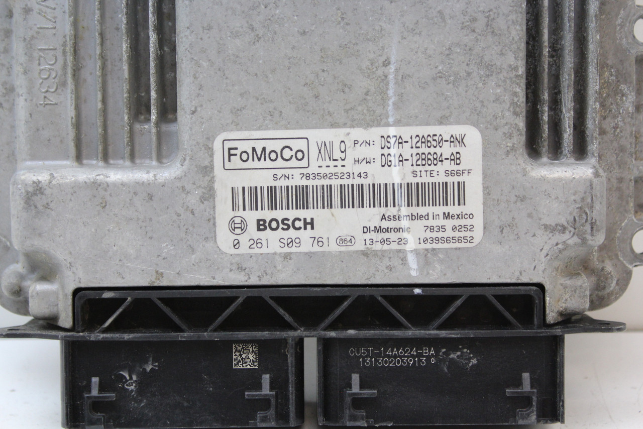 13 2013 Ford Fusion DG1A-12A650-AB Computer Brain Engine Control ECU ECM Module