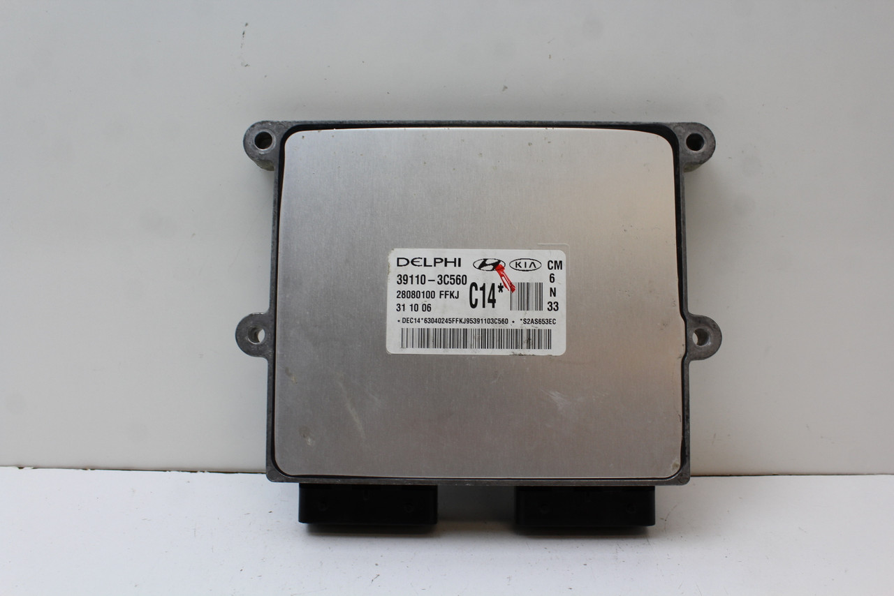 07-09 Hyundai Santa Fe 39110-3C560 Computer Brain Engine Control ECU ECM Module