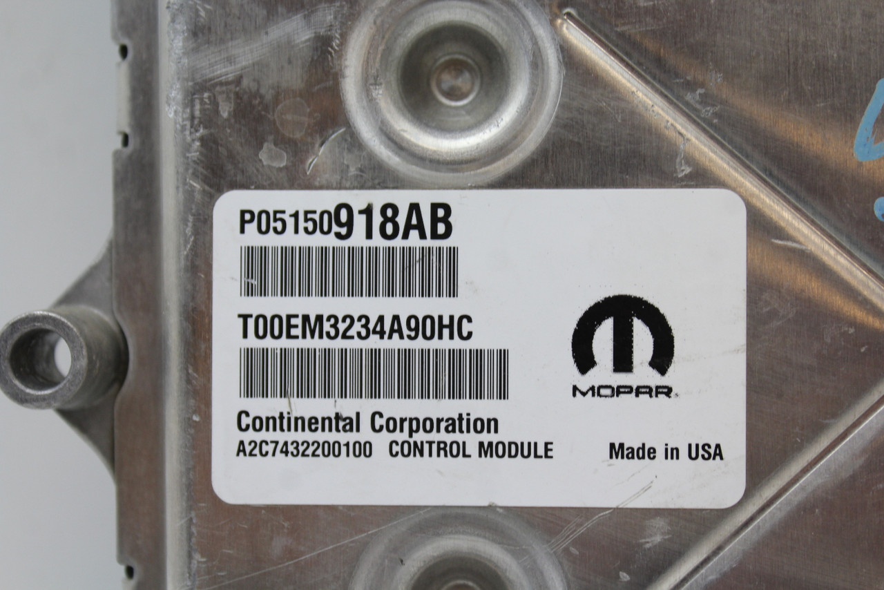 2015 15 Dodge Journey 05150918AB Computer Engine Control ECU ECM EBX Module