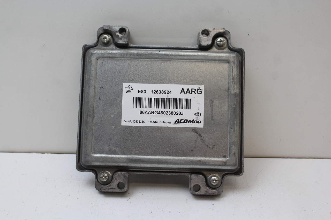 11 12 Chevrolet Aveo 12636386 Computer Brain Engine Control ECU ECM EBX Module