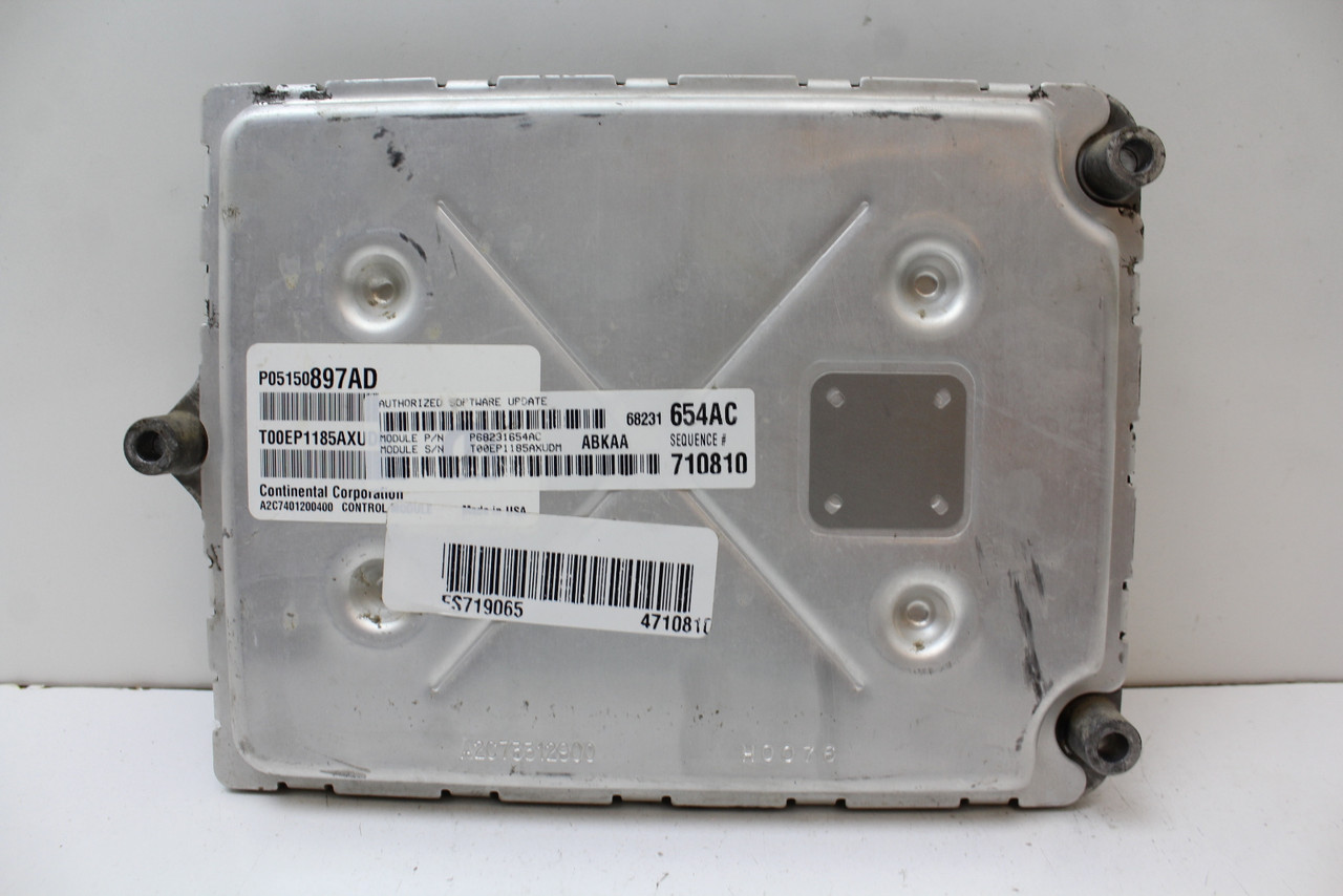 15 2015 Ram 1500 P68231654AC Computer Brain Engine Control ECU ECM EBX Module 15 2015 Ram 1500 P68231654AC Computer Brain Engine Control ECU ECM EBX Module