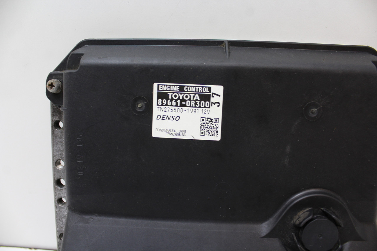 2012 12 Ra4 89661-0R300 Computer Brain Engine Control ECU ECM EBX Module 2012 12 Ra4 89661-0R300 Computer Brain Engine Control ECU ECM EBX Module