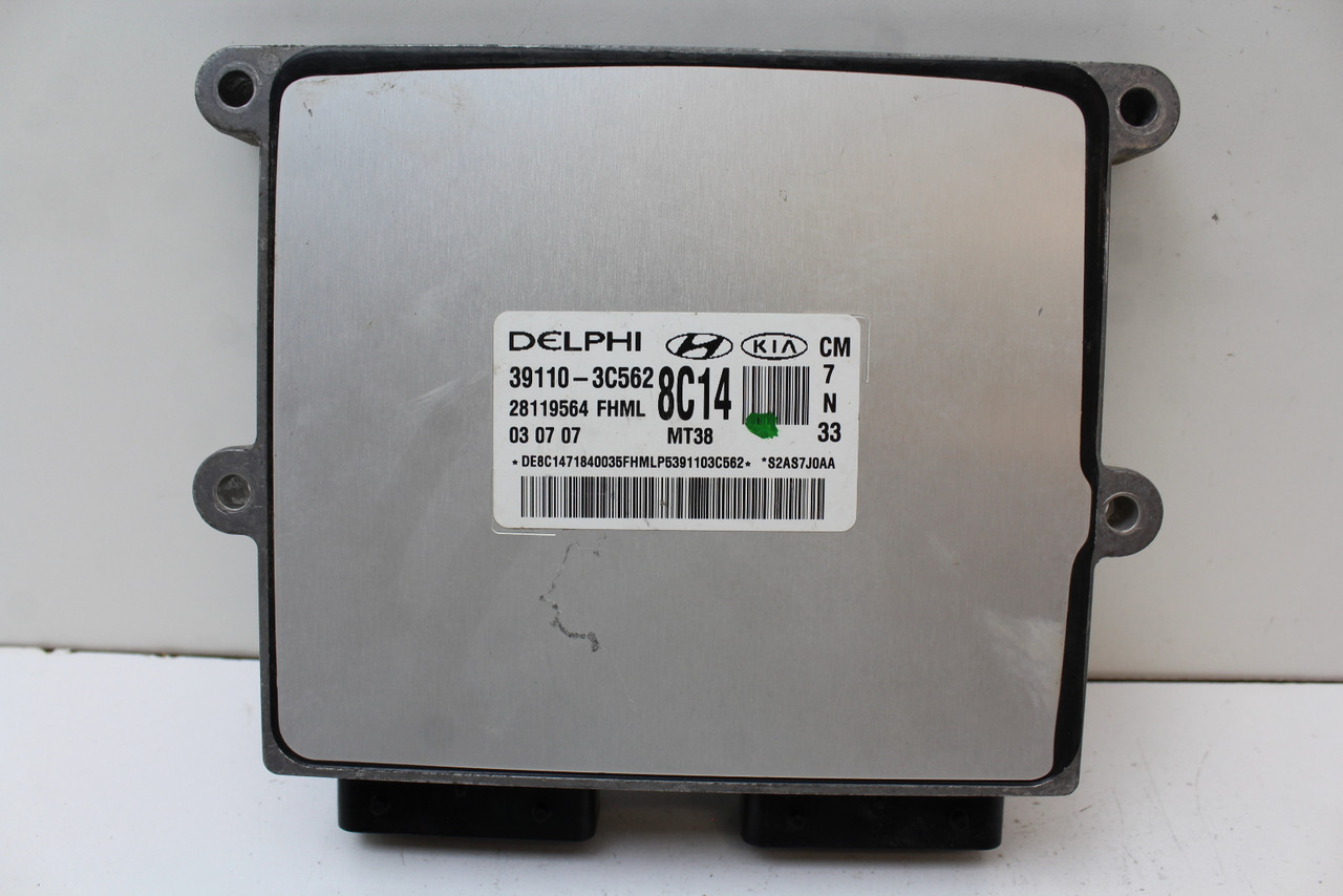 07-09 Santa Fe 39110-3C562 Computer Brain Engine Control ECU ECM EBX Module