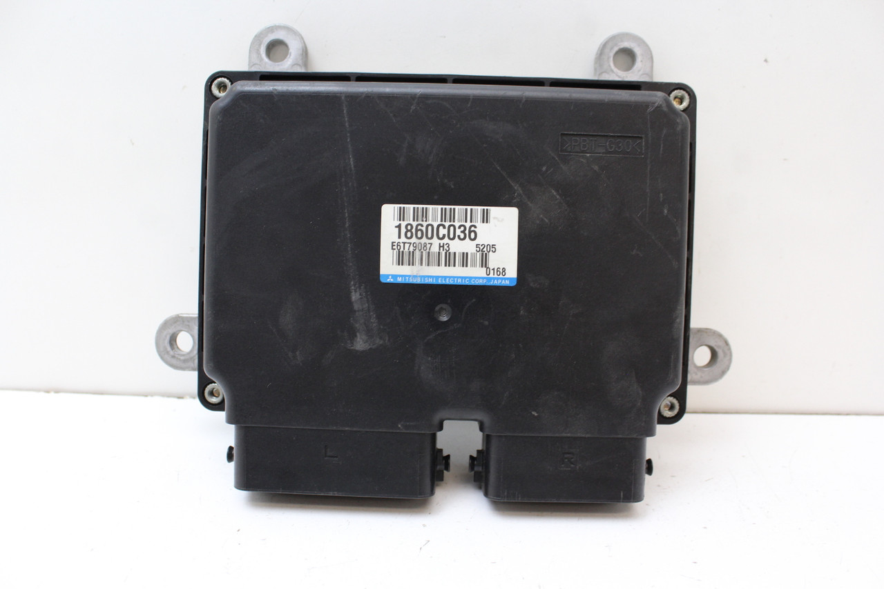 12-13 Lancer 1860C036 Computer Brain Engine Control ECU ECM EBX Module