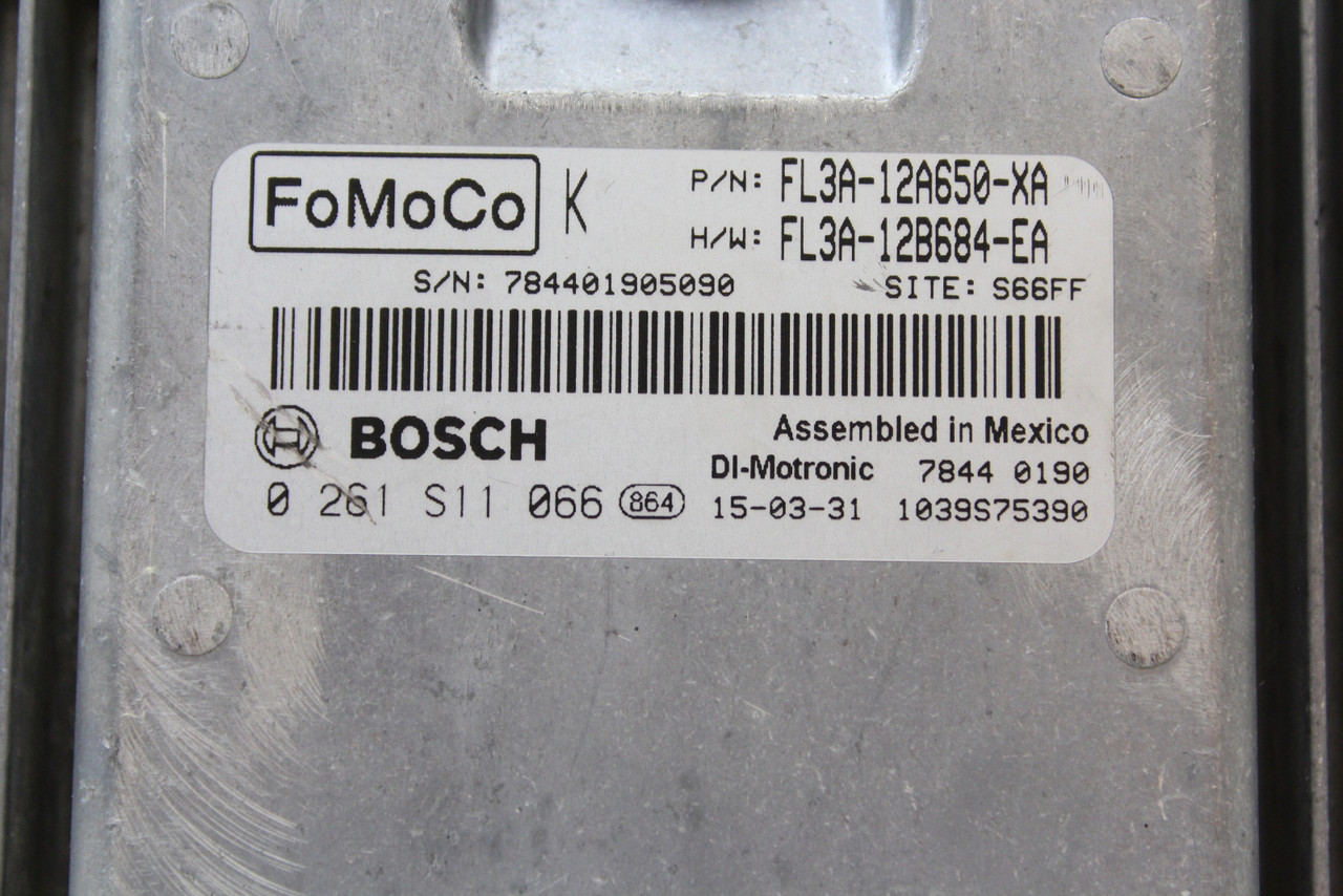 15 2015 Ford F-150 F150 FL3A-12B684-EA Computer Engine Control ECU ECM Module