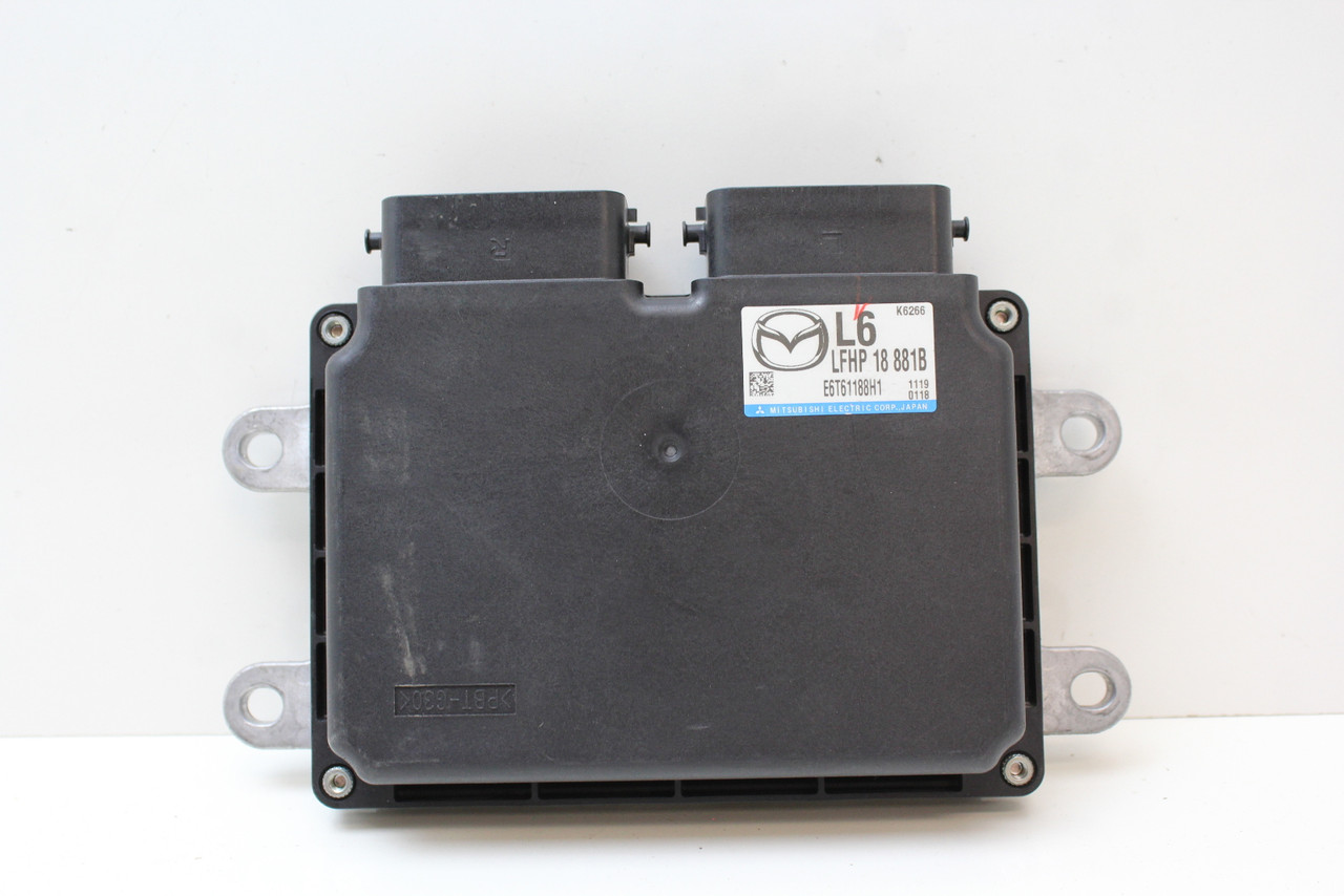 11 2011 Mazda 3 LFHP 18 881B Computer Brain Engine Control ECU ECM EBX Module