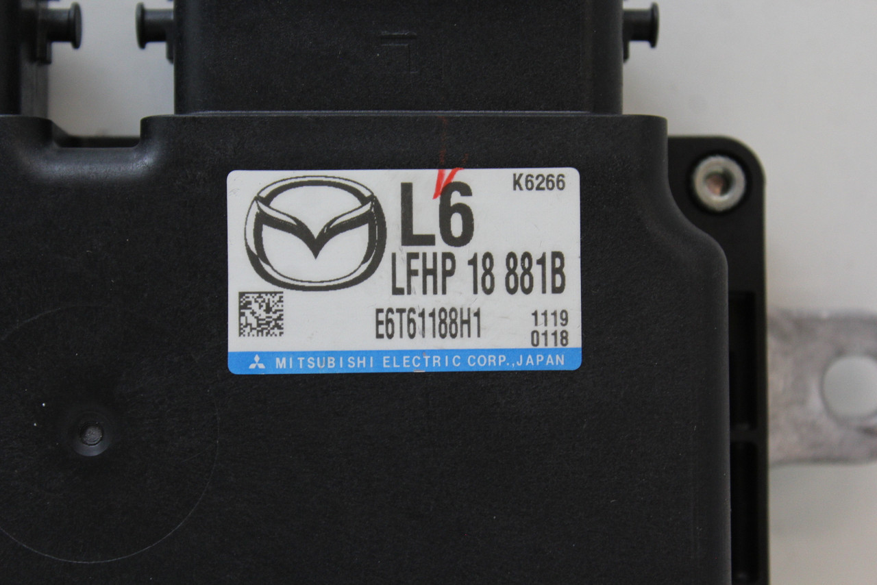 11 2011 Mazda 3 LFHP 18 881B Computer Brain Engine Control ECU ECM EBX Module