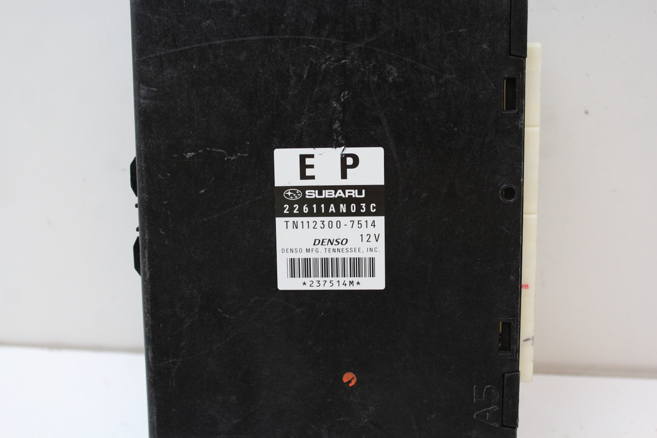 08 2008 Tribeca 22611AN03C Computer Brain Engine Control ECU ECM EBX Module