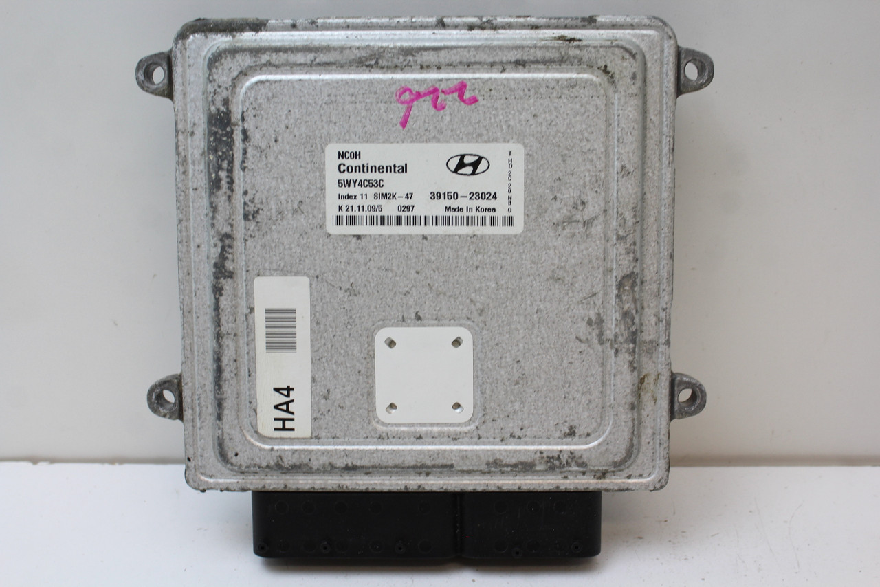 07-10 Elantra 39150-23024 Computer Brain Engine Control ECU ECM