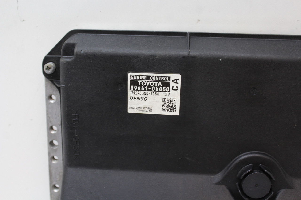 08 2008 Camry 89661-06G50 Computer Brain Engine Control ECU ECM EBX Module