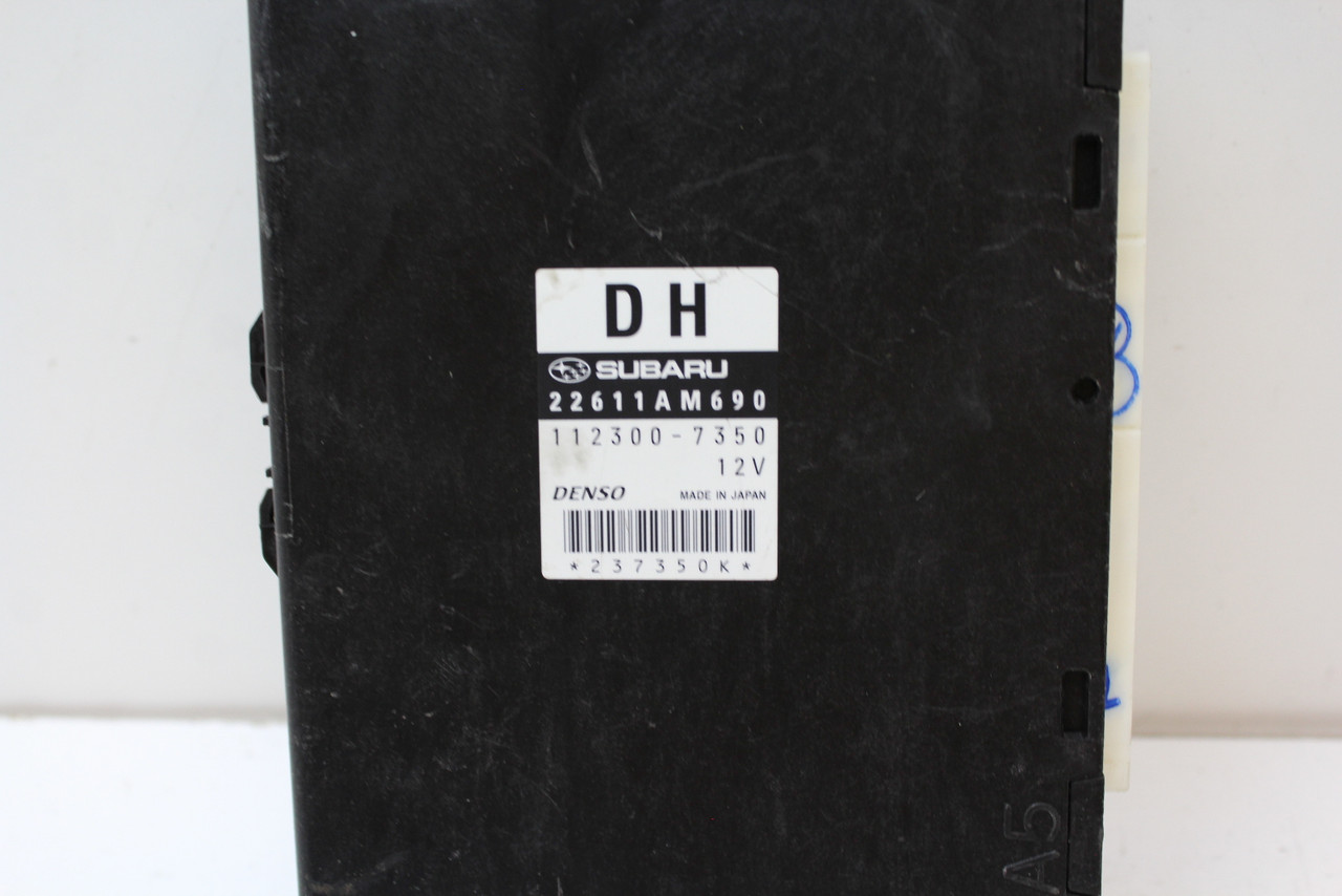 08-09 Impreza 22611AM690 Computer Brain Engine Control ECU ECM EBX Module