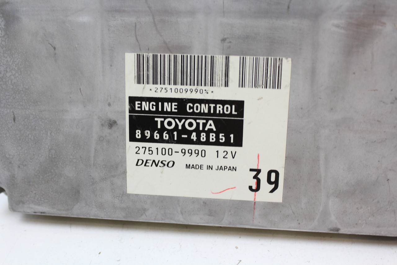 072007 Highalnder 89661-48B51 Computer Brain Engine Control ECU ECM EBX Module