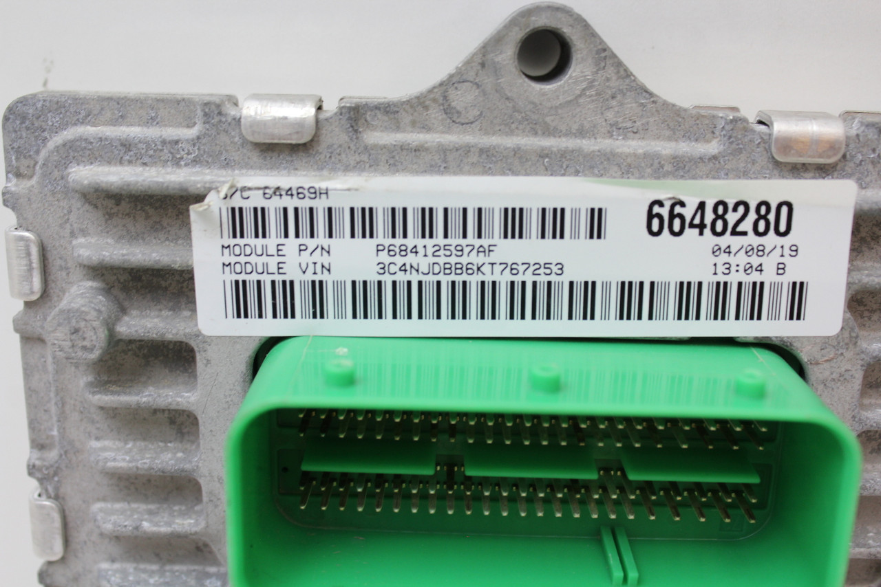 17-20 Compss P68412597AF Computer Brain Engine Control ECU ECM EBX Module