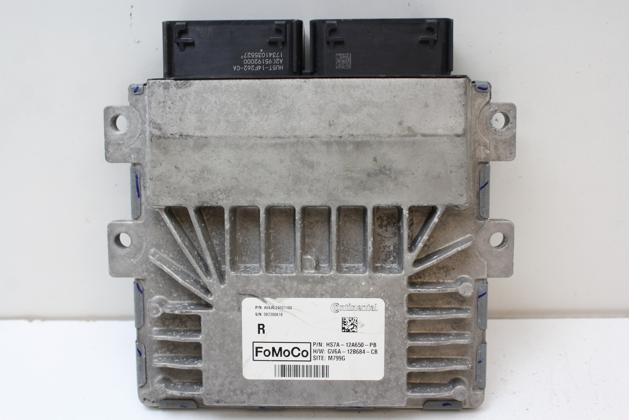17-20 Fusion HS7A-12A650-PB Computer Brain Engine Control ECU ECM EBX Module