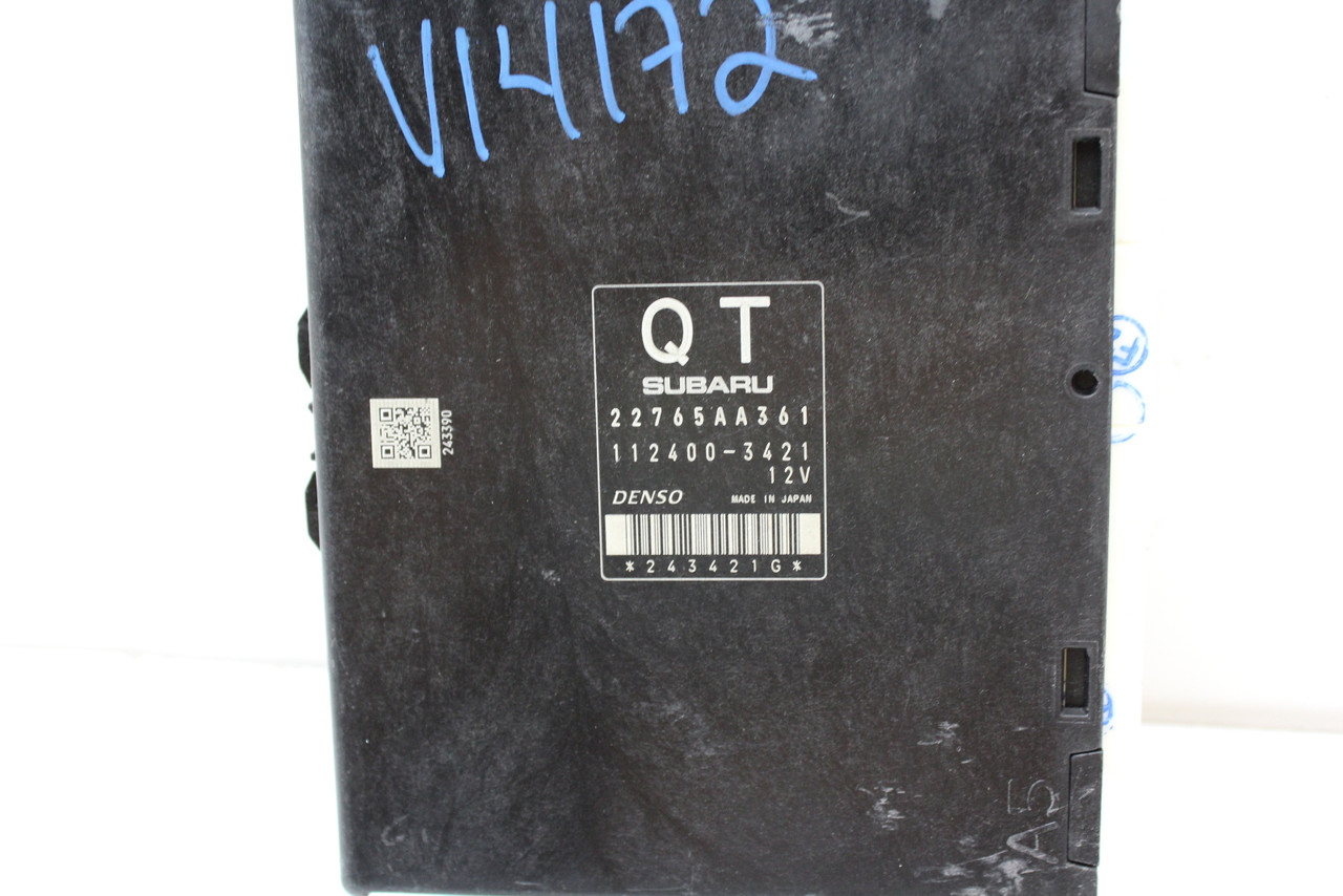10 2010 Forester 22765AA361 Computer Brain Engine Control ECU ECM EBX Module