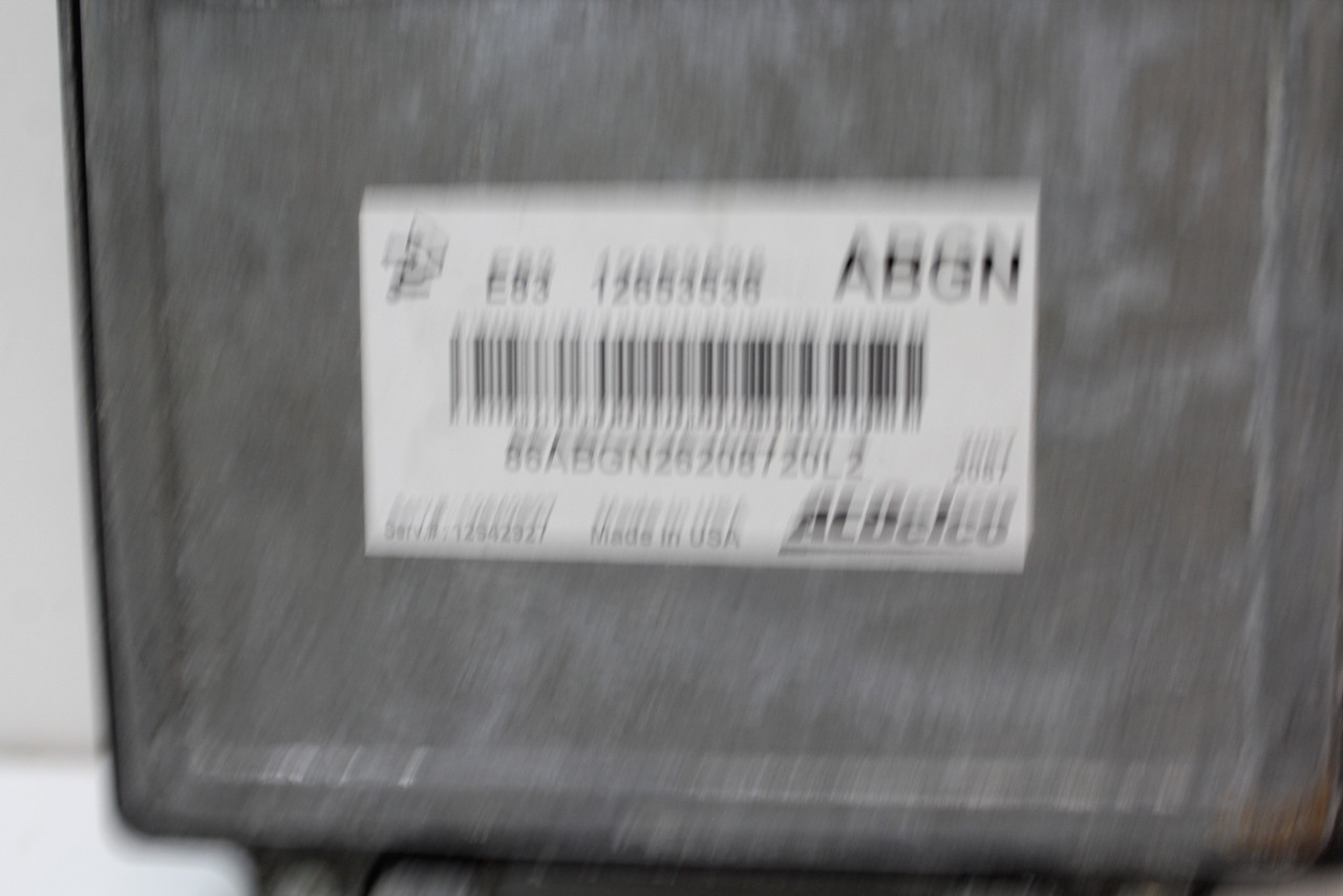 12 2012 Sonic 12642927 ABGN Computer Brain Engine Control ECU ECM EBX Module