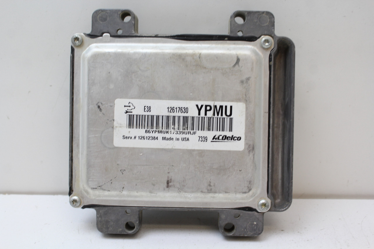 08 2008 Silverado 12612384 Computer Brain Engine Control ECU ECM EBX Module