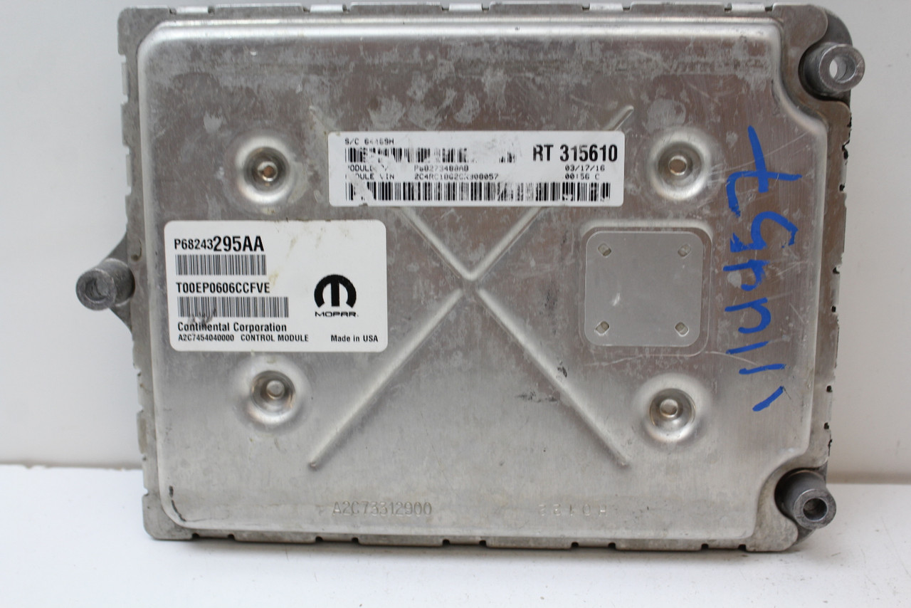 2016 16 Town Country P68273488AB Computer  Engine Control ECU ECM EBX Module