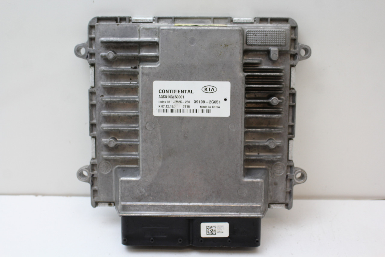 19-20 Sorento 39199-2G051 Computer Brain Engine Control ECU ECM EBX Module