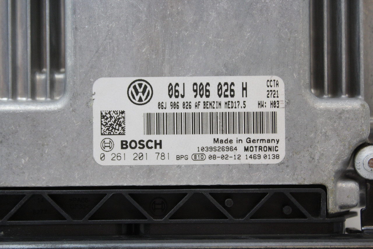 09 2009 Volkswagen Tiguan 06J 906 026 H Computer Engine Control ECU ECM Module