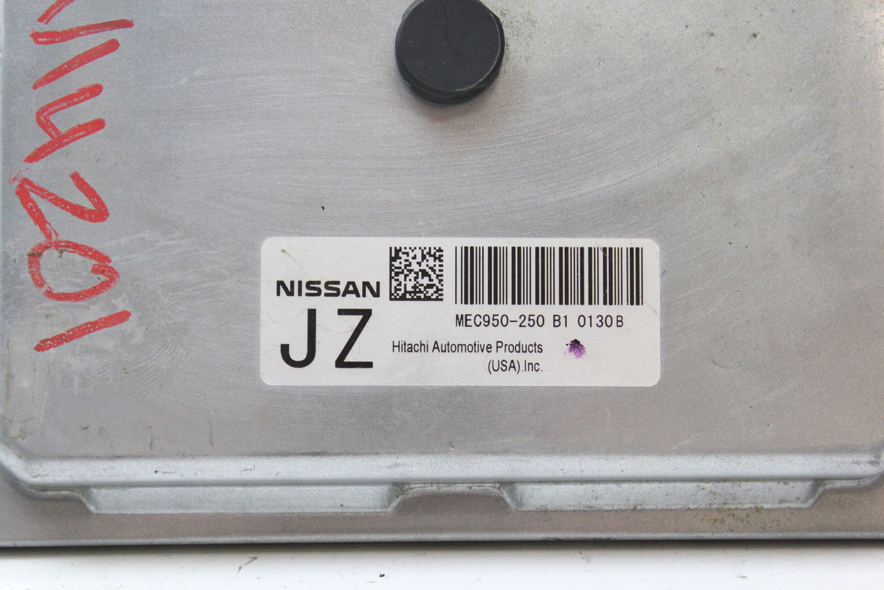 10 2010 Nissan Sentra MEC950-250 B1 Computer Engine Control ECU ECM EBX Module