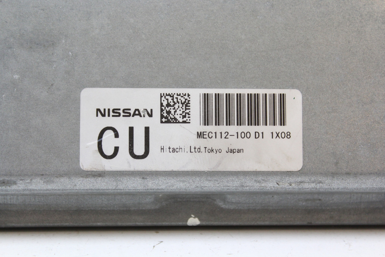 12 2012 Nissan Rogue MEC112-100 D1 Computer Brain Engine Control ECU ECM Module 12 2012 Nissan Rogue MEC112-100 D1 Computer Brain Engine Control ECU ECM Module