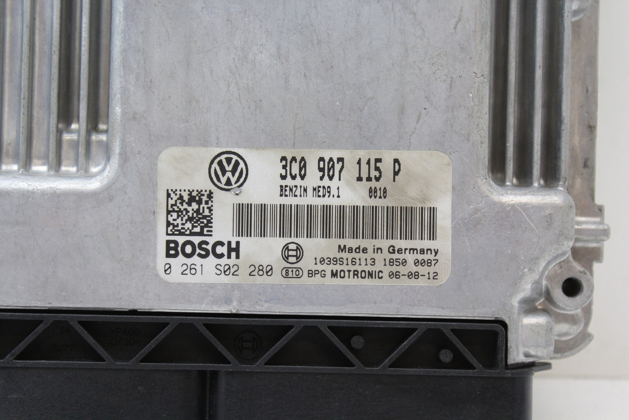 07 2007 Volkswagen Passat 3C0 907 115 P Computer Engine Control ECU ECM Module 07 2007 Volkswagen Passat 3C0 907 115 P Computer Engine Control ECU ECM Module