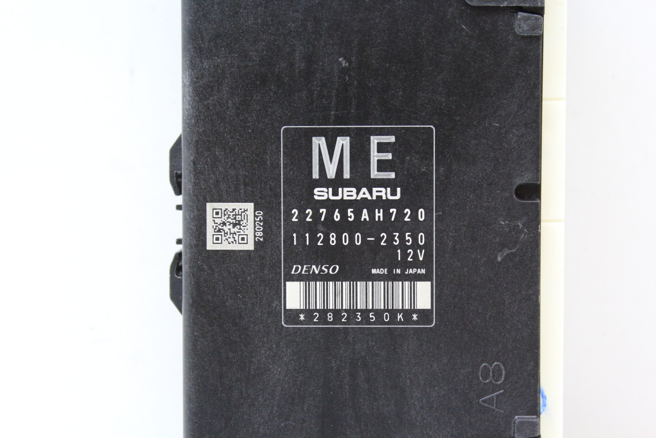 2016 16 Subaru Impreza 22765AH720 Computer Engine Control ECU ECM