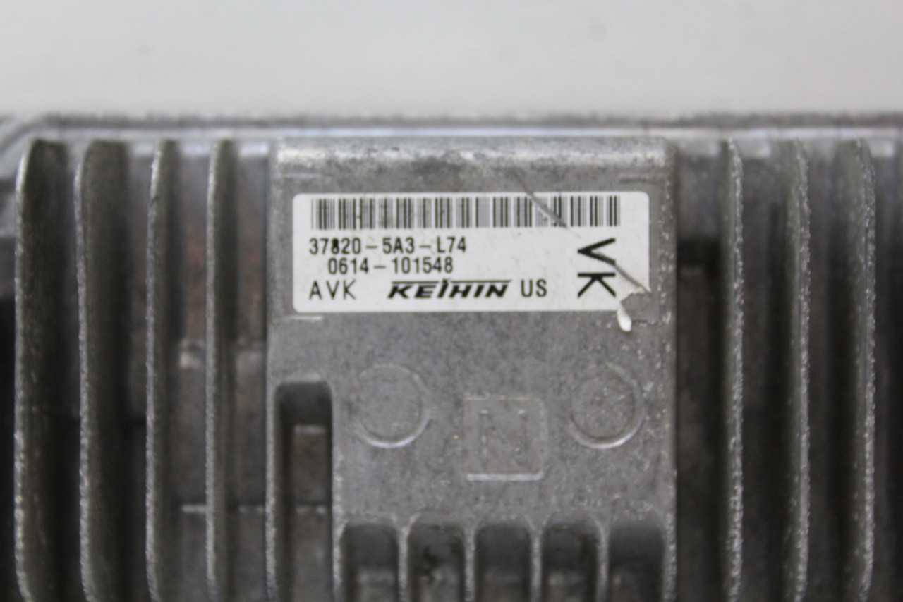 13 2013 Honda Accord 37820-5A3-L74 Computer Engine Control ECU ECM EBX Module