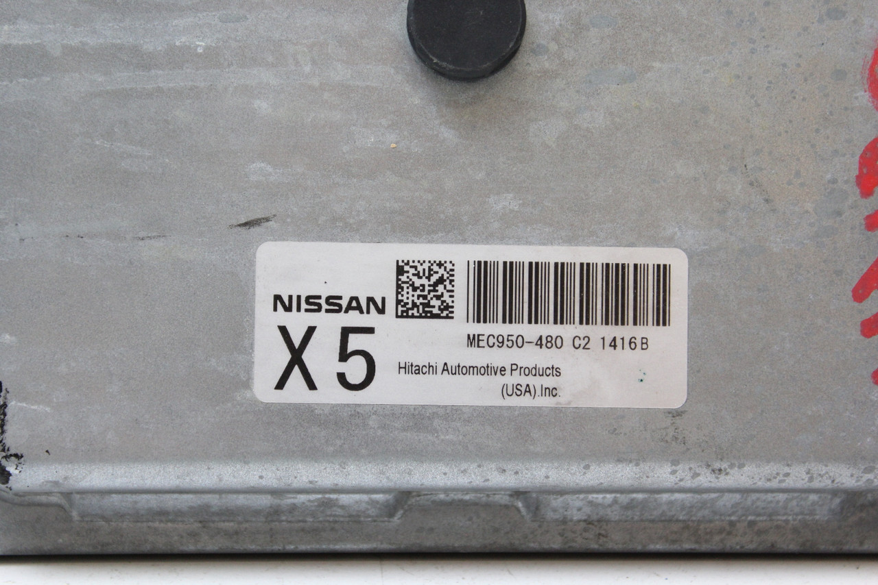 11 12 Nissan Sentra MEC950-480 C2 Computer Engine Control ECU ECM EBX Module