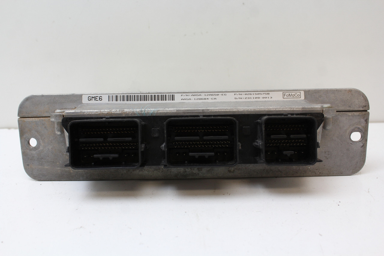 10-12 Lincoln MKS AA5A-12A650-EG Computer Engine Control ECU ECM EBX Module