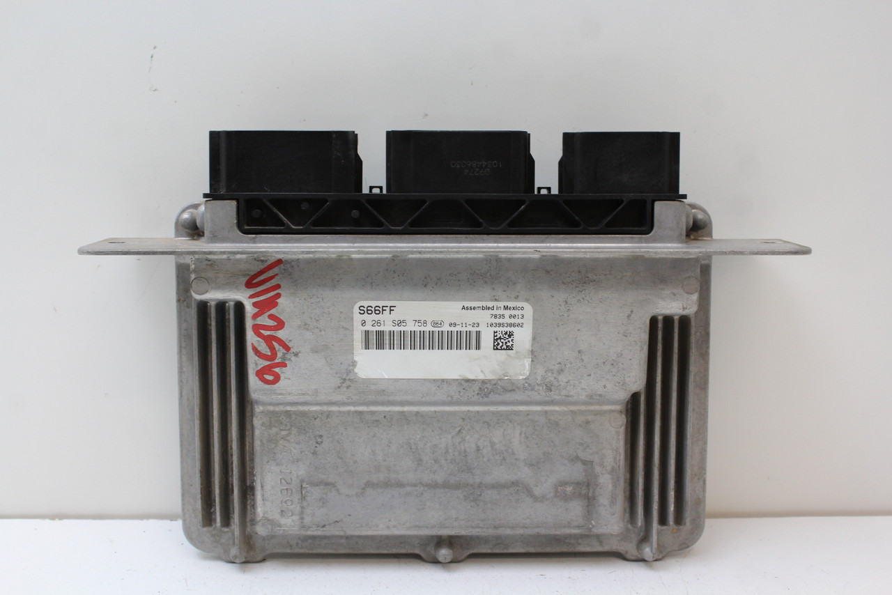 10-12 Lincoln MKS AA5A-12A650-EG Computer Engine Control ECU ECM EBX Module