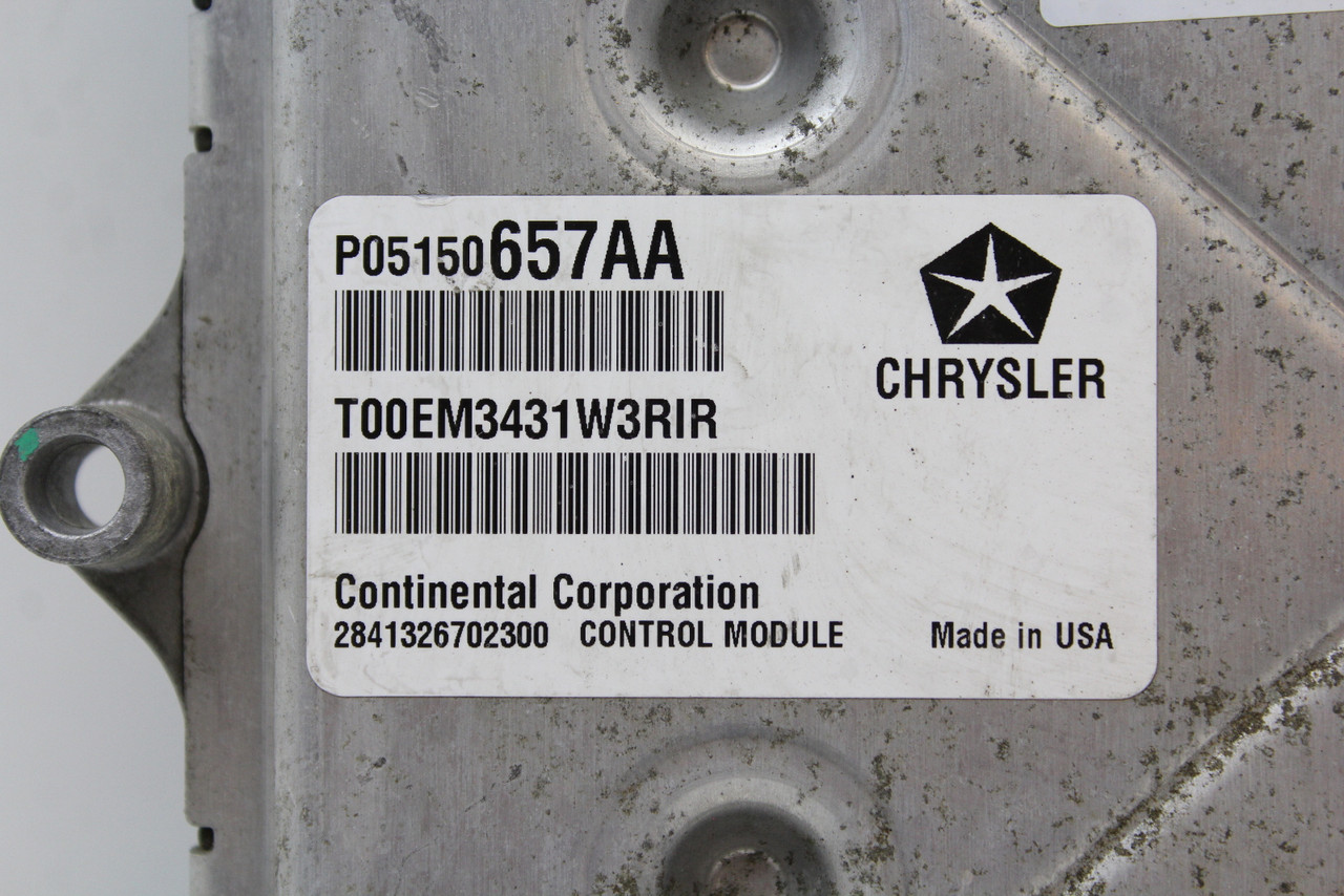 12 2012 Chrysler Town Country 05150657AA Computer Engine Control ECU ECM Module