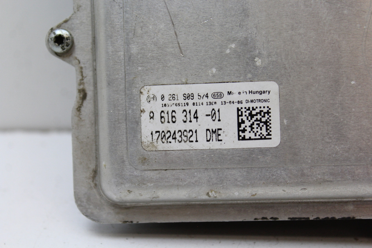 12 13 BMW 535I 8 616 314-01 Computer Brain Engine Control ECU ECM EBX Module