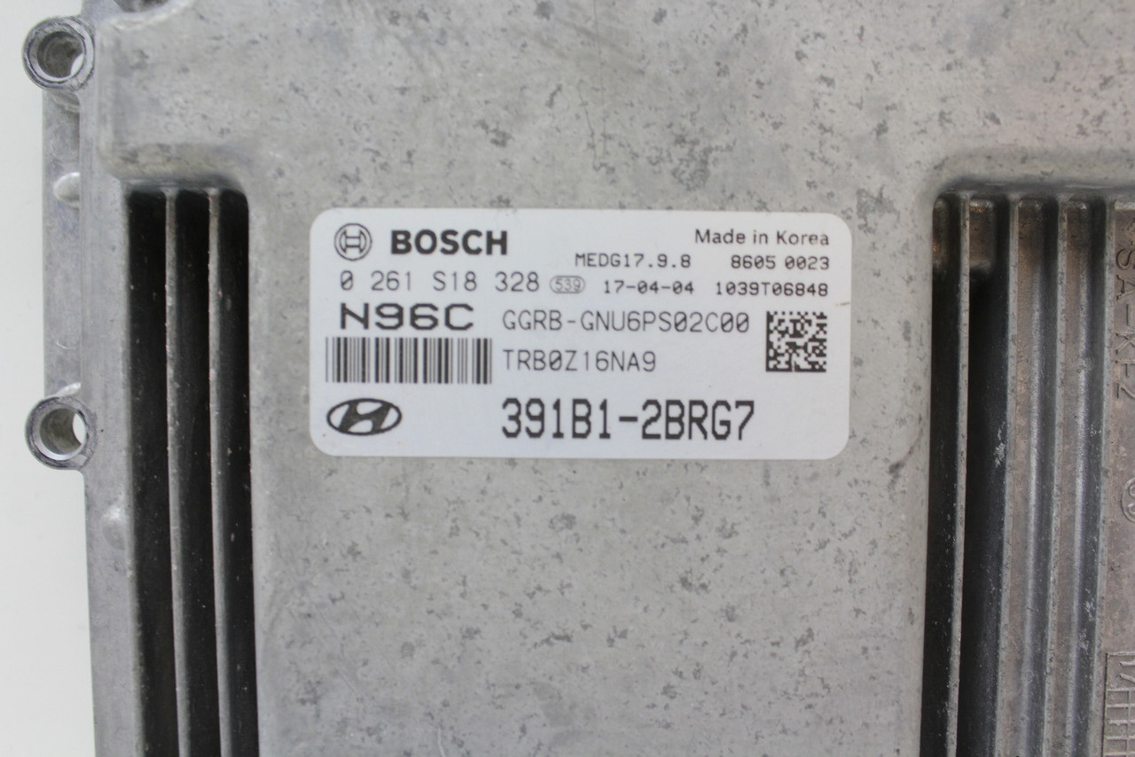 15-17 Hyundai Accent 391B1-2BRG7 Computer Brain Engine Control ECU ECM Module