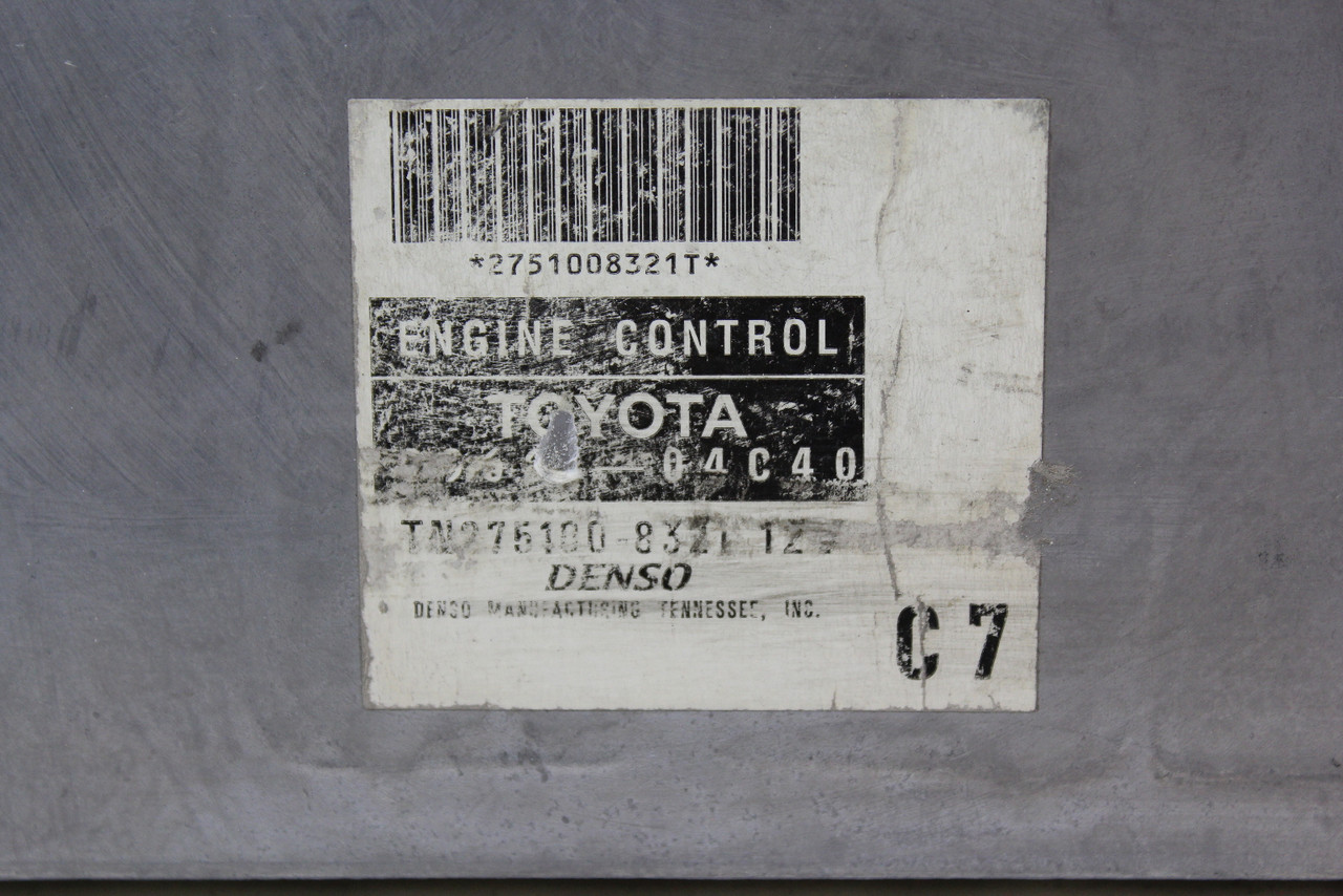 07 2007 Toyota Tacoma 89661-04C40 Computer Brain Engine Control ECU ECM Module