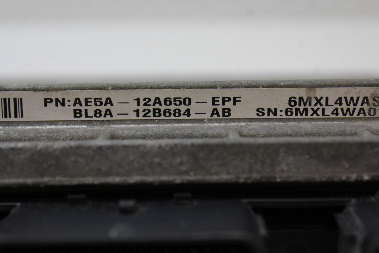 11-12 Ford Fusion AE5A-12A650-EPF Computer Engine Control ECU ECM EBX Module