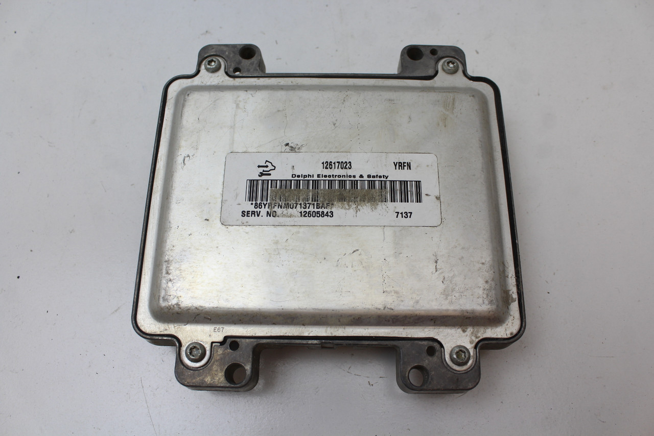08 2008 Saturn Outlook 12605843 Computer Brain Engine Control ECU ECM ...